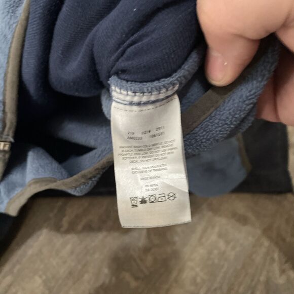 Lot Of 3 Columbia Pullover Sweaters Men’s Large Fleece Black & Blue, Zip Up - Picture 5 of 15